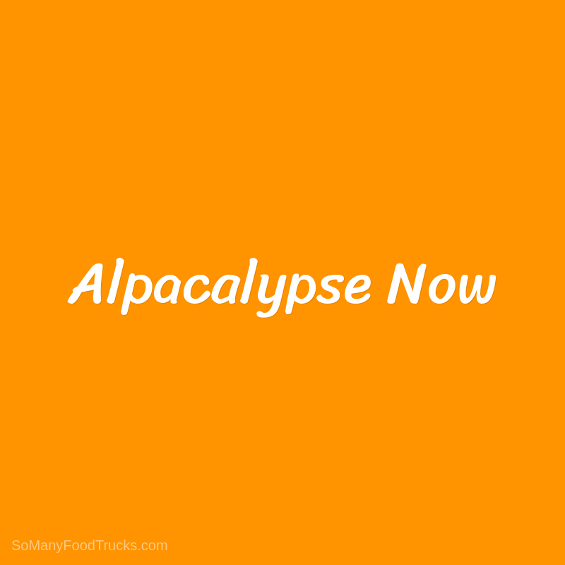 Alpacalypse Now