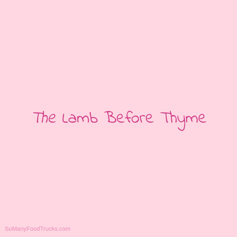 The Lamb Before Thyme